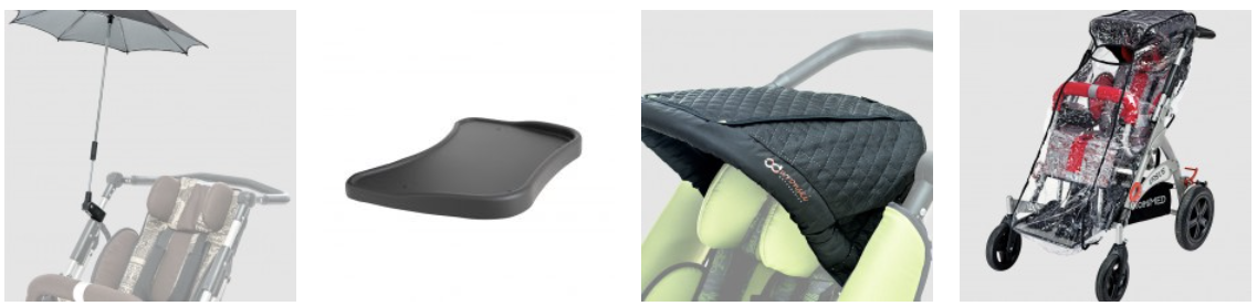 Аксесоари за количка за деца с увреждания УРСУС - част 2