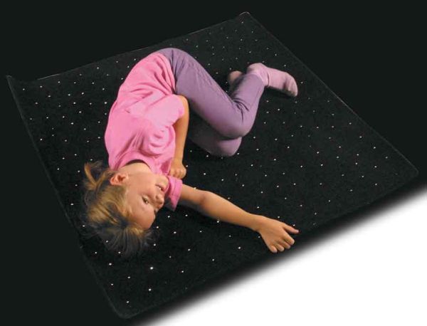 Fiber optic mat