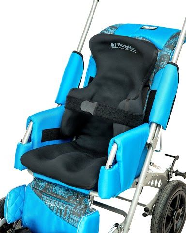 BODYMAP AC Positioning chair with headrest and lateral support