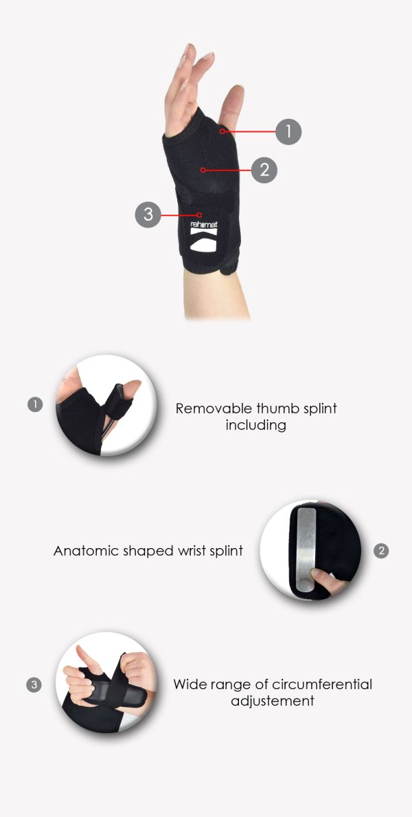 Wrist brace AM-OSN-U-11