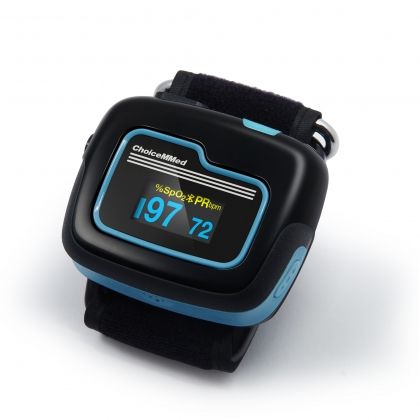 Wrist pulse oximeter for continious monitoring MD300W512