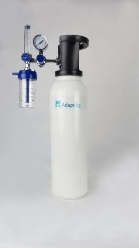 Oxygen cylinder 50 l with Valve and Humidifier