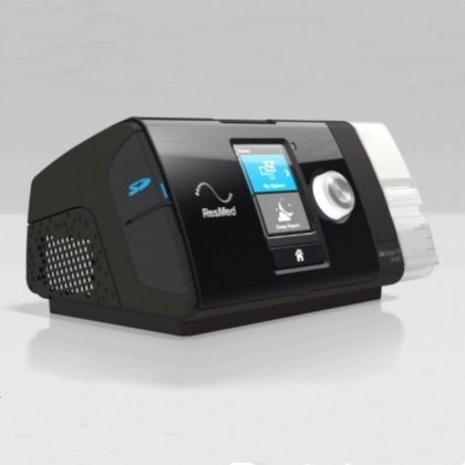 Комплект Автоматичен CPAP Апарат, Овлажнител и Назална Маска ResMed