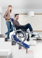 ПОД НАЕМ Устройство за изкачване на стълби за инвалидни колички серия 04