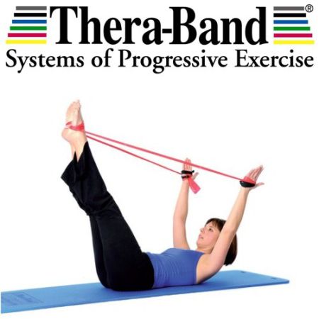 Thera-Band Exercise Band 2.5 meters with Zipper Bag